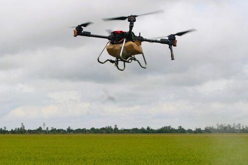 Bỏ bình xịt, lên drone