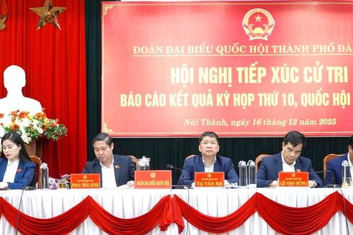 Cử tri xã Núi Thành đánh giá cao mô hình chính quyền địa phương 2 cấp
