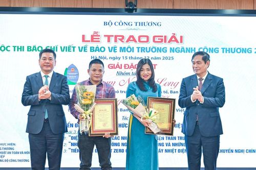 20 tác phẩm đoạt giải Báo chí viết về Bảo vệ môi trường ngành Công Thương