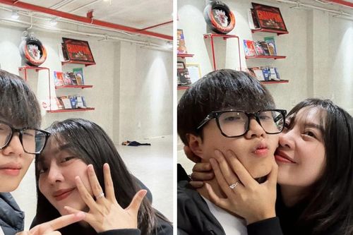 Rapper Low G cầu hôn bạn gái kiêm quản lý Dương Fynn
