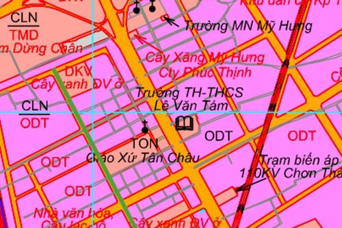 Quy hoạch Chơn Thành: 3 tuyến đường mới tại phường trung tâm