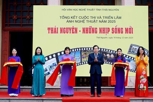 Triển lãm ảnh nghệ thuật 'Thái Nguyên - Những nhịp sống mới'