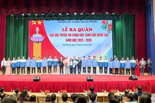 Hải phòng ra quân các Đội tuyển thi chọn học sinh giỏi quốc gia