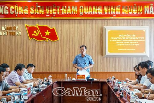 Phát huy tiềm năng, lợi thế của Xã Hồ Thị Kỷ