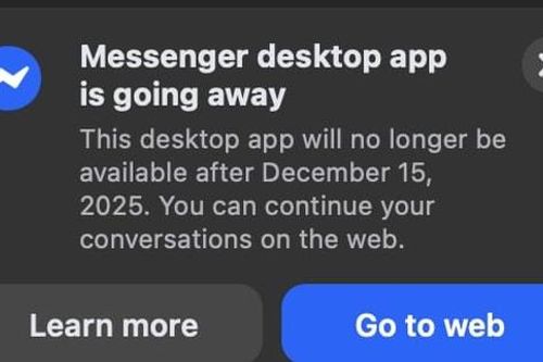 Ứng dụng Facebook Messenger trên máy tính chính thức ngừng hoạt động
