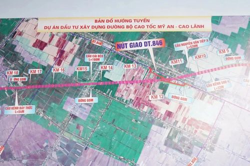 Cao tốc Mỹ An- Cao Lãnh thi công quá chậm chạp
