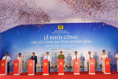 Khởi công xây dựng trụ sở Công an tỉnh Khánh Hòa