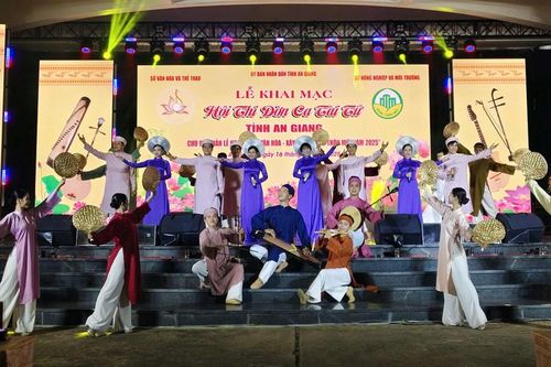 Khai mạc Hội thi Đờn ca tài tử tỉnh An Giang năm 2025