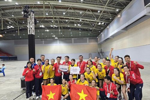 HLV Nguyễn Thanh Tùng: 'Chiến thắng này là công lao rất lớn của các vận động viên'