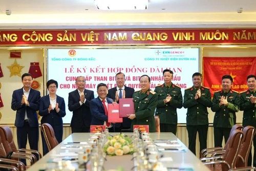 Ký kết hợp đồng dài hạn cung cấp than nhập khẩu cho Nhà máy Nhiệt điện Duyên Hải 3 Mở rộng