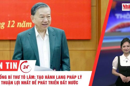Thời sự 24h ngày 17/11/2025: Tổng Bí thư Tô Lâm: Tạo hành lang pháp lý thuận lợi nhất để phát triển đất nước