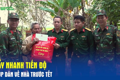 Đẩy nhanh tiến độ giúp dân về nhà trước Tết