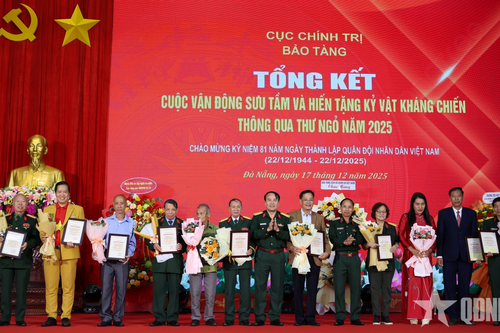 Bảo tàng Quân khu 5 tiếp nhận hơn 200 kỷ vật kháng chiến