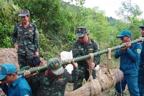Khánh Hòa: Xử lý an toàn quả bom nặng hơn 150kg