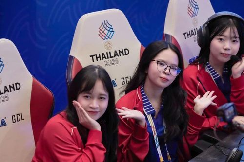 Đội hình tuyển nữ Liên Quân Việt Nam lần đầu tiên giành HCV SEA Games
