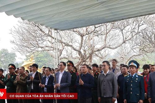 Hội Cựu chiến binh VDB dâng hương tưởng niệm các Anh hùng liệt sĩ
