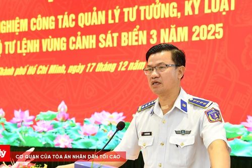 Bộ Tư lệnh Vùng Cảnh sát biển 3 rút kinh nghiệm công tác quản lý tư tưởng, kỷ luật năm 2025