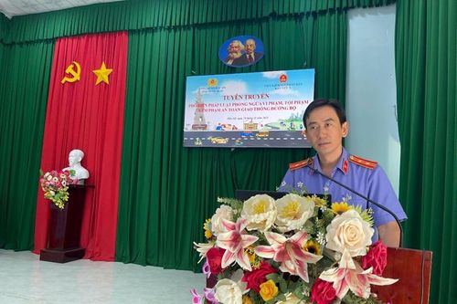 VKSND Khu vực 5, tỉnh Đồng Tháp phối hợp tuyên truyền pháp luật