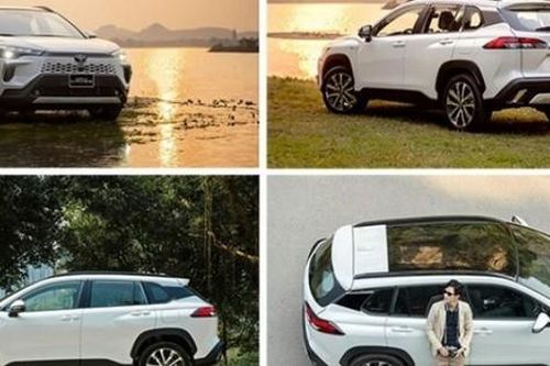 So kè kẹt xe Hà Nội: Corolla Cross Hybrid 'ăn đứt' so với Kona xăng