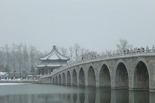 Bắc Kinh mùa tuyết rơi: Vẻ đẹp cổ kính dưới lớp áo trắng