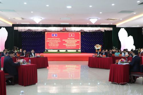 Ký kết biên bản hợp tác giữa Ban Tuyên giáo và Dân vận Tỉnh ủy với Ban Tuyên huấn 3 tỉnh Bắc Lào