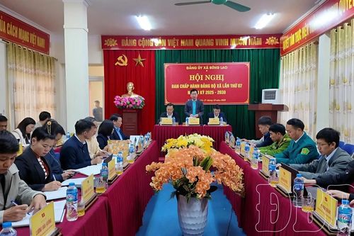 Ban Chấp hành Đảng bộ xã Búng Lao, Na Sang thảo luận nhiều nội dung quan trọng