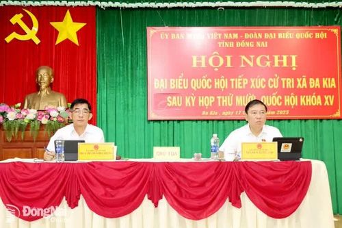 Cử tri xã Đa Kia quan tâm nhiều vấn đề ở lĩnh vực y tế và giáo dục