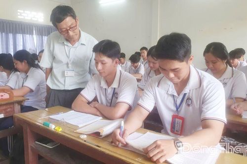 Học sinh Đồng Tháp sau sáp nhập sẽ kiểm tra học kỳ như thế nào?