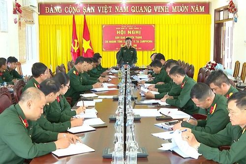 Binh đoàn 15 bàn giao Chi nhánh Tổng công ty 15 tại Campuchia về Công ty 386