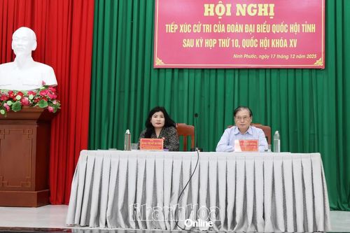 Đại biểu Quốc hội tỉnh Khánh Hòa tiếp xúc cử tri xã Ninh Phước