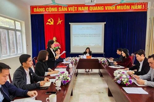 Ban Tuyên giáo và Dân vận Tỉnh ủy Lào Cai khảo sát hoạt động Trung tâm Chính trị xã Bát Xát