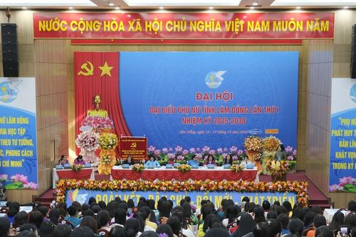 Khai mạc Đại hội đại biểu Phụ nữ tỉnh Lâm Đồng nhiệm kỳ 2025 - 2030