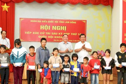 Cử tri xã Nam Ban Lâm Hà kiến nghị sớm triển khai các dự án giao thông