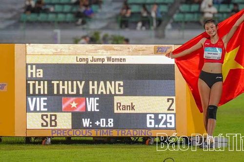 Vận động viên Phú Thọ giành Huy chương Bạc SEA Games ở tuổi 19