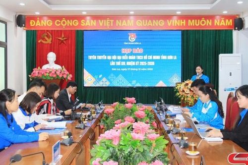 Họp báo tuyên truyền Đại hội đại biểu Đoàn TNCS Hồ Chí Minh tỉnh Sơn La lần thứ XIV, nhiệm kỳ 2025 – 2030