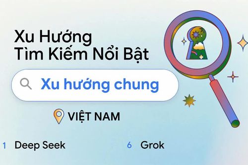 AI được người Việt tìm kiếm nhiều nhất trên Google 2025