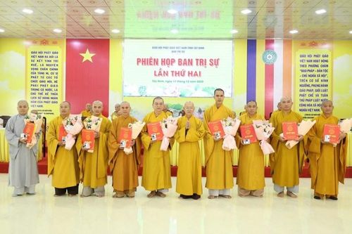 Tây Ninh: Ban Trị sự Phật giáo tỉnh bổ nhiệm 23 trụ trì và Ban Quản trị tự viện