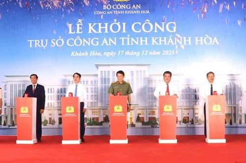 Khởi công xây dựng trụ sở Công an tỉnh Khánh Hòa hơn 900 tỷ đồng