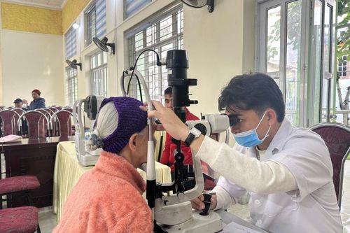 Phường Nùng Trí Cao khám bệnh, cấp phát thuốc miễn phí cho 200 lượt người