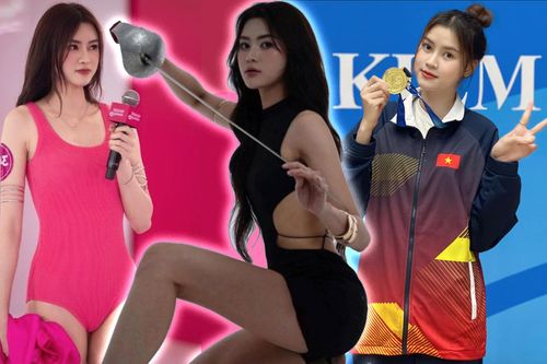 Vẻ gợi cảm của 'bản sao hoa hậu Đỗ Thị Hà' đang gây sốt ở SEA Games 33