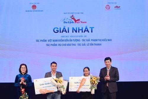 Trao giải Cuộc thi 'Ấn tượng Du lịch Việt Nam'