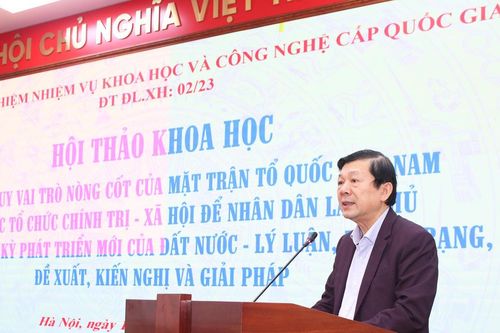 Mặt trận làm nòng cốt để nhân dân làm chủ trong thời kỳ phát triển mới
