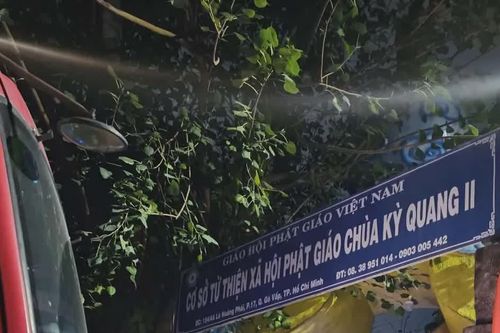 Cháy tại chùa Kỳ Quang II, phường Gò Vấp. TP Hồ Chí Minh