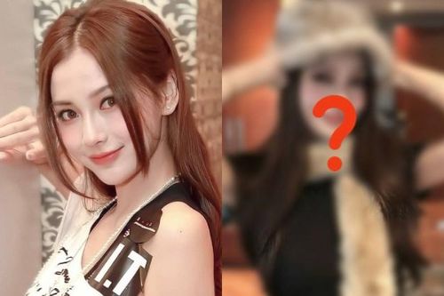 Angelababy đang làm gì với gương mặt của mình vậy?