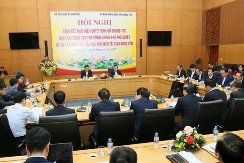 Tổng kết 15 năm thực hiện đề án xây dựng Khu đại học Phố Hiến