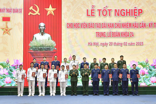 Không ngừng nâng cao chất lượng đào tạo cán bộ chỉ huy tham mưu hậu cần-kỹ thuật