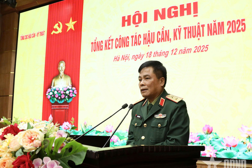Hoàn thành 100% nội dung, chỉ tiêu công tác hậu cần, kỹ thuật