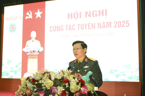 Bệnh viện Quân y 354 tổ chức Hội nghị công tác tuyến năm 2025
