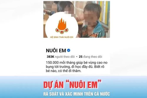 Quảng Ngãi: Rà soát toàn diện hoạt động dự án thiện nguyện 'Nuôi em'