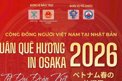 Nhiều hoạt động đặc sắc tại 'Xuân Quê hương - Tết đại đoàn kết Osaka 2026'